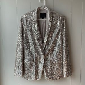 BANANA REPUBLIC Sequin Blazer